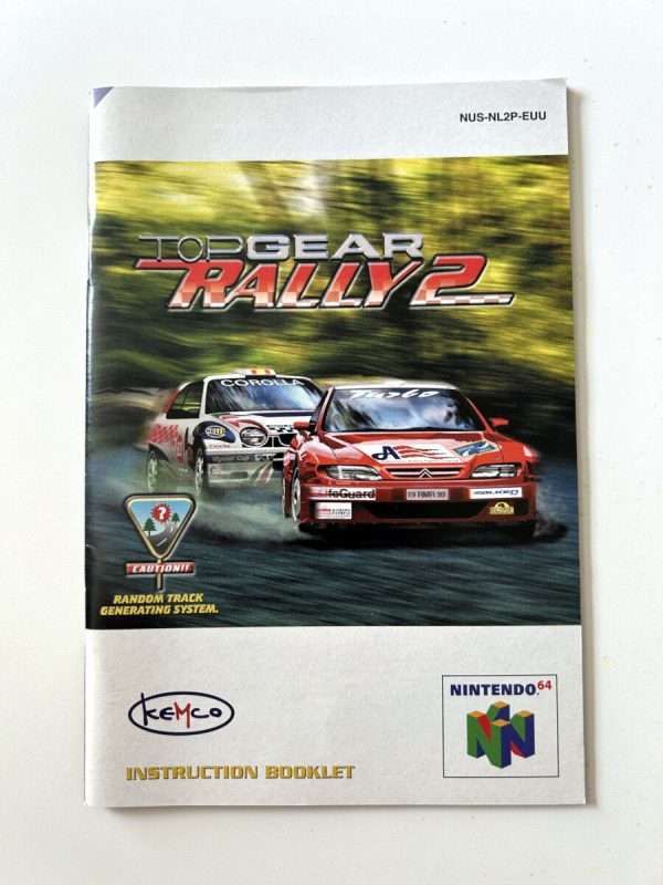 Top Gear Rally 2 (N64 Manual) #218