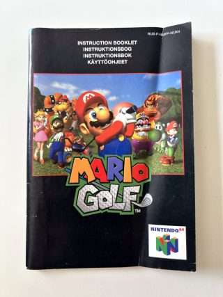 Mario Golf (N64 Manual) #220