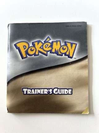 Pokemon Trainers Guide (Gray)(Rivmaerke på ryg)(GB Classic Manual) #217
