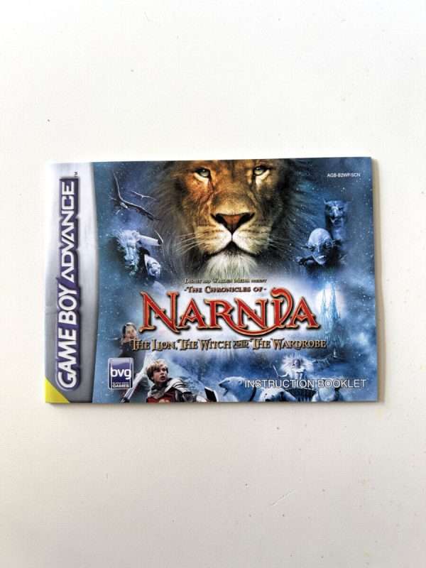 The Chronicles of Narnia (GB Advance Manual) #171