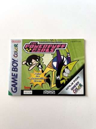 The Powerpuff Girls - Point the Townsville Green (GB Color Manual) #86