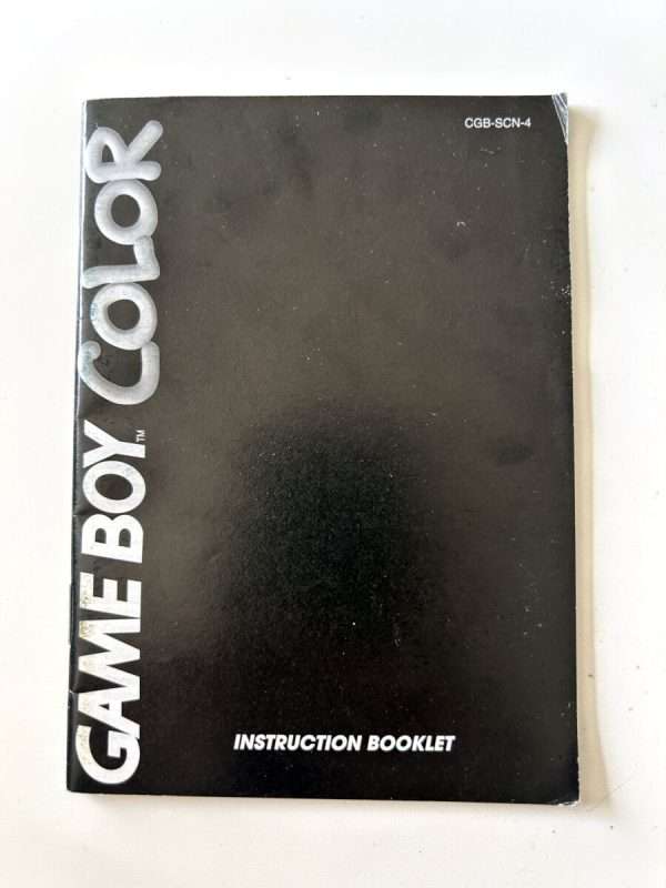 Game Boy Color Instruction Booklet (GB Color Manual) #83