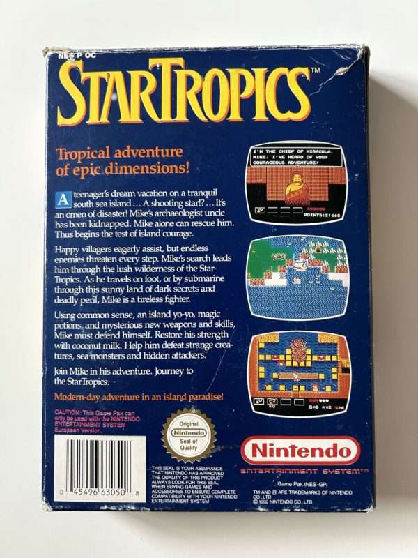 Startropics (NES i original emballage) #117 - Billede 9