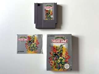 Turtles II: The Arcade Game(NES PAL A/UKV)
