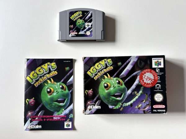 Iggys Recking Balls (N64 i original emballage) #399