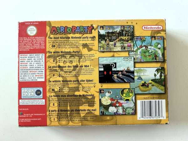 Mario Party (N64 i original emballage) #391 - Billede 10
