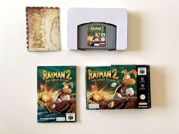 Rayman 2 The Great Escape (N64 i original emballage) #398