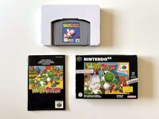 Yoshis Story - Fransk Cover - Engelsk tekst i spillet (N64 i original emballage) #395