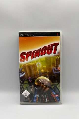 Spinout(PSP) - German cover