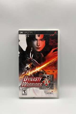 Dynasty Warriors(PSP) - US cover