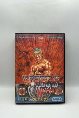 Wrestle War(Jap Sega Mega Drive) - mangler manual