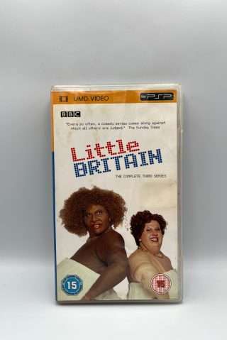 Little Britain: The Complete Third Series(PSP UMD-film) - vandkrøllet cover