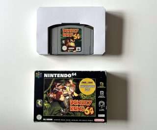 Donkey Kong 64 (N64 i original emballage) #402 - se beskrivelse