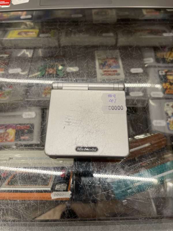 Gameboy Advance SP 001(silver) inkl. oplader #9 - Billede 2