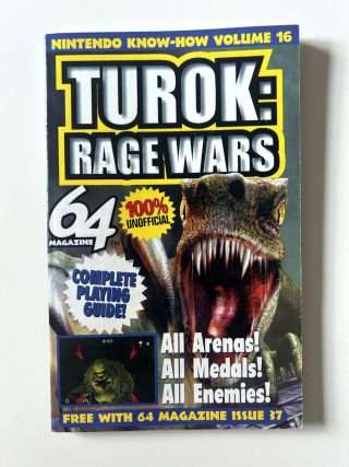 Nintendo Know-How Volume 16 - Turok Rage Wars (Bøger/Guides)