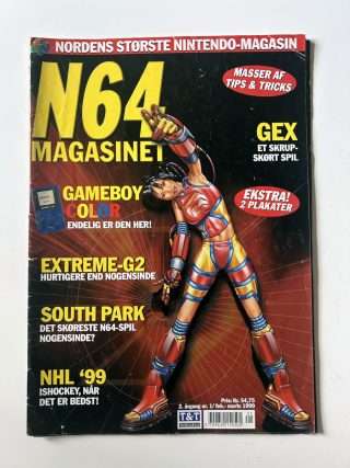 N64 Magasinet - Årgang. nr. 2. nr. 1. Feb-Marts. 1999 (Blade/magasiner) #3