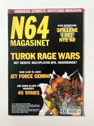N64 Magasinet - Årgang. nr. 3. nr. 1. Jan. 2000 (Blade/magasiner) #13