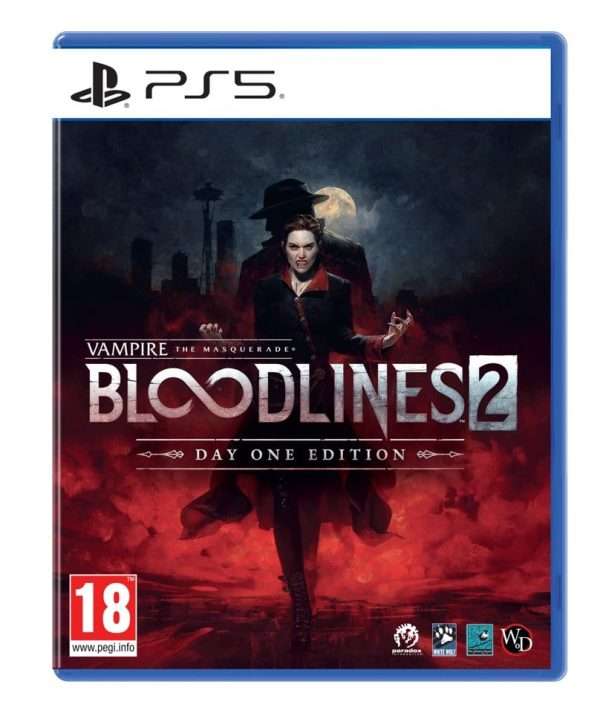 (Forudbestilling)Vampire: The Masquerade Bloodlines 2 (Day 1 Edition)(PS5 Ny)