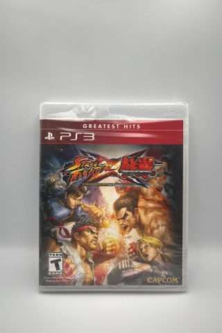Street Fighter X Tekken(PS3 Ny) - US cover