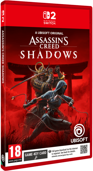 (Forudbestilling)Assassin's Creed Shadows(Game Key Card)(Switch 2 Ny)