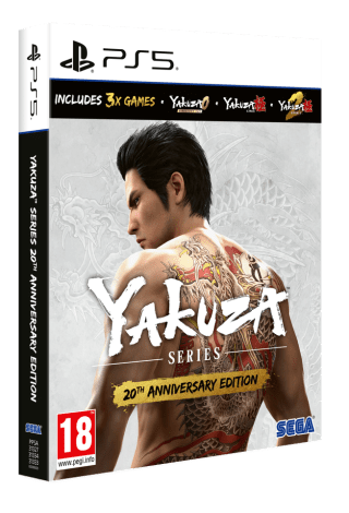 (Forudbestilling)Yakuza 20th Anniversary Edition(PS5 Ny)
