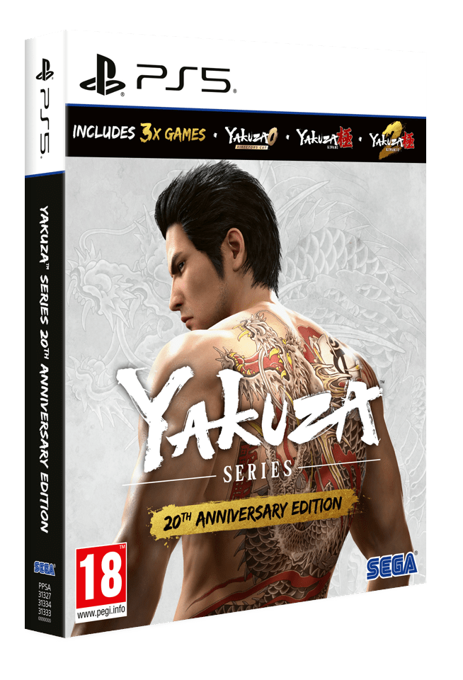 (Forudbestilling)Yakuza 20th Anniversary Edition(PS5 Ny)