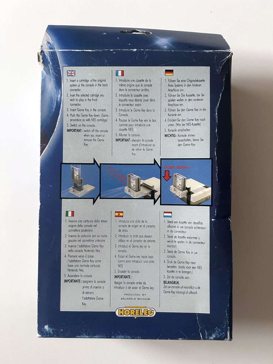 Game Key - Region Converter/Adaptor (NES) - Billede 8