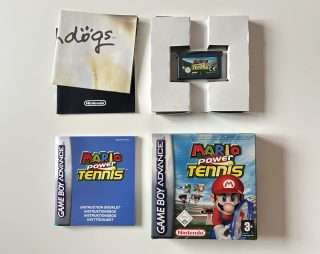 Mario Power Tennis (GB Advance: Spil i original emballage) #384
