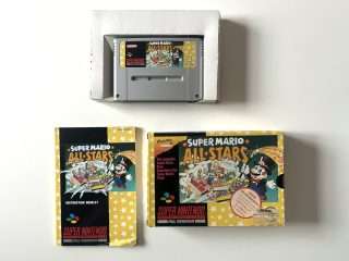 Super Mario All Stars (SNES i original emballage) #227