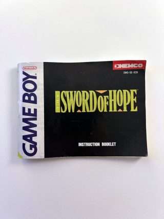 The Sword of Hope (GB Classic Manual) #218
