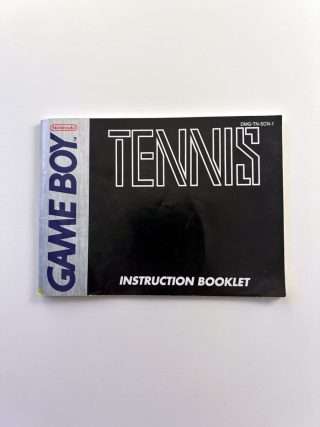 Tennis (GB Classic Manual) #219