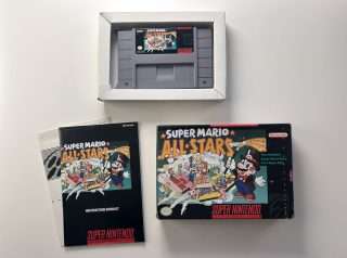 Super Mario All Stars(SNES i original emballage) - US/NTSC