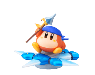 Kirby Air Riders: Waddle Dee & Winged Star(kun figur)(Amiibo)