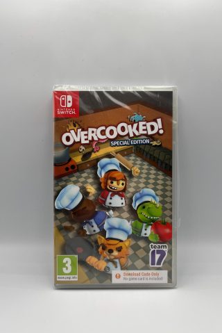 Overcooked(Switch Brugt) - Download code(ikke brugt)