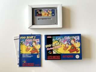 Yogi Bear's Cartoon Capers (SNES i original emballage) #229
