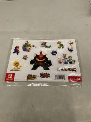 Super Mario 3D World + Bowser's Fury Klistermærker - LÆS BESKRIVELSE