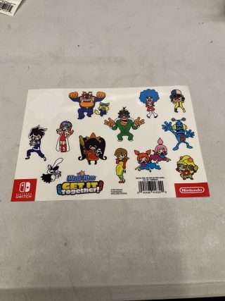 Wario Ware: Get It Together! Klistermærker - LÆS BESKRIVELSE