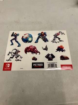 Metroid Dread Klistermærker - LÆS BESKRIVELSE
