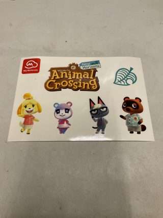 Animal Crossing: New Horizons Klistermærker - LÆS BESKRIVELSE