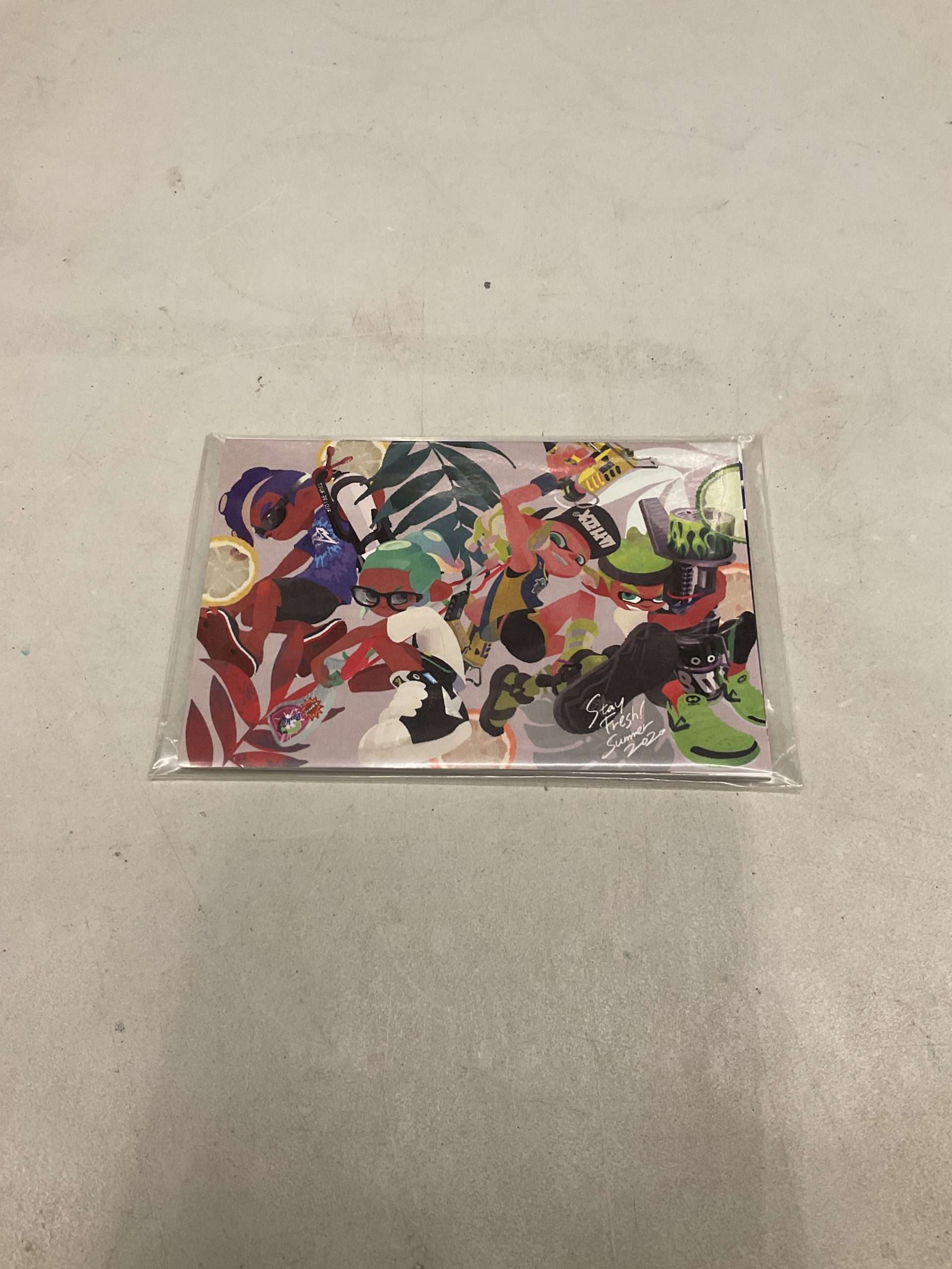 Splatoon Postkort - LÆS BESKRIVELSE