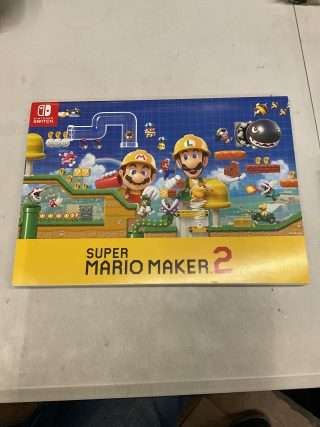 Super Mario Maker 2 Notesbog - LÆS BESKRIVELSE