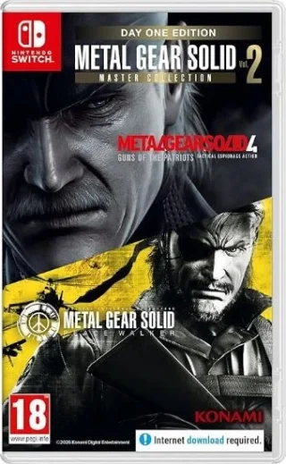(Forudbestilling)Metal Gear Solid Master Collection Vol 2(Switch: Nyt)