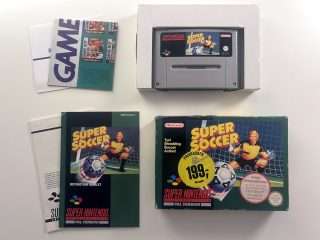 Super Soccer (SNES i original emballage) #230