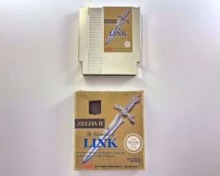 Zelda II - The Adventure of Link (NES i original emballage) #143