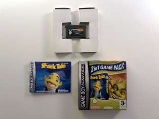 2 in 1 Game Pack - Shark Tale & Shrek 2 (GB Advance: Spil i original emballage) #396