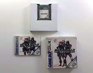 Metal Gear Solid (Gameboy Color i original emballage) #52