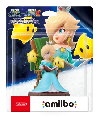 (Forudbestilling)Rosalina & Luma (Super Mario Galaxy + Super Mario Galaxy 2)(i original emballage)(Amiibo)
