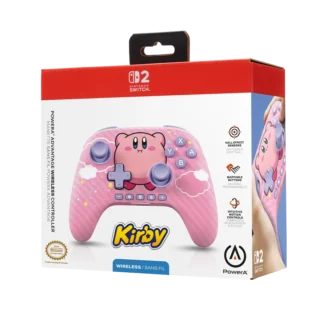 PowerA Nintendo Switch Wireless Controller Kirby Puff(Switch)