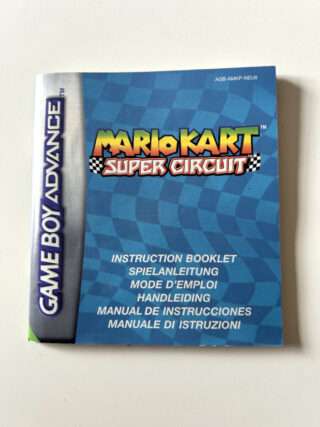 Mario Kart Super Circuit (GB Advance Manual) #182