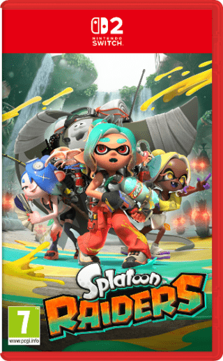 (Forudbestilling)Splatoon Raiders(Game Key Card)(Switch 2 Ny)